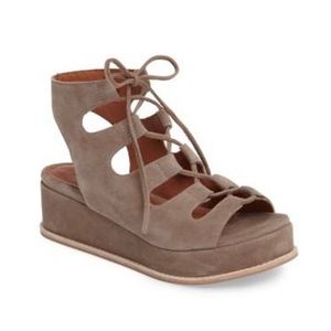COPY - Brown Ximeno Platform Gladiator Sandal